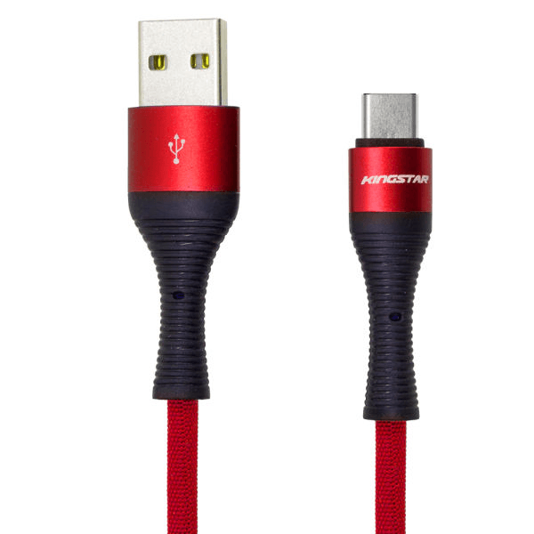 کابل تبدیل USB به USB-C کینگ استار مدل K31 C طول 1 متر — تصویر ۲