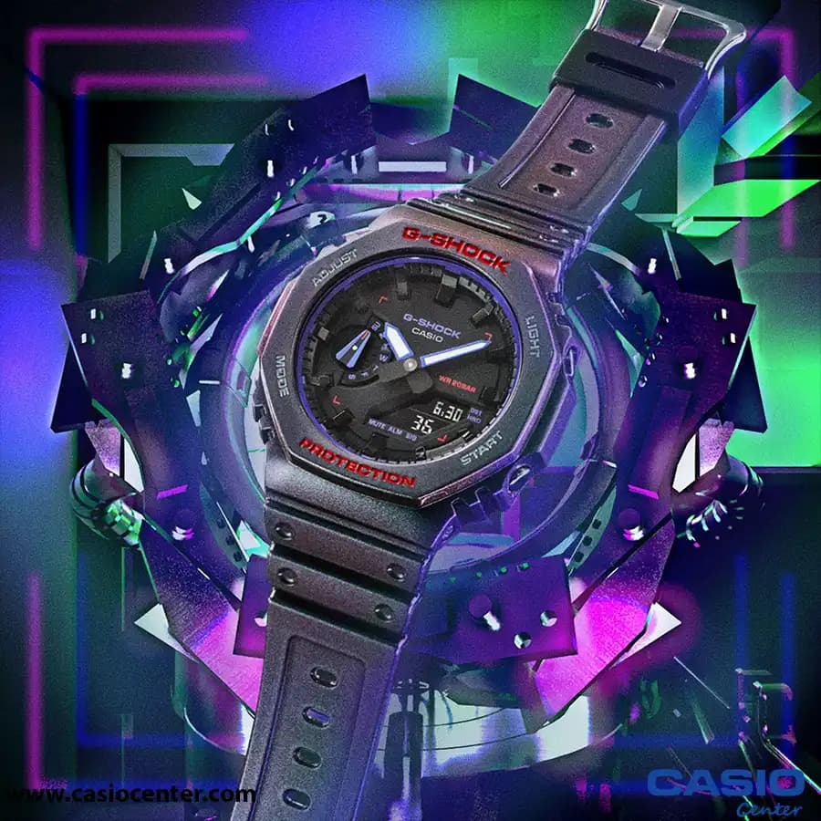 ساعت جی شاک GA-2100AH-6ADR — تصویر ۱۱