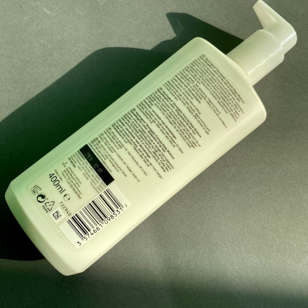 لوسیون بدن نوتروژینا deep moisture حجم 400 میل — تصویر ۱۲