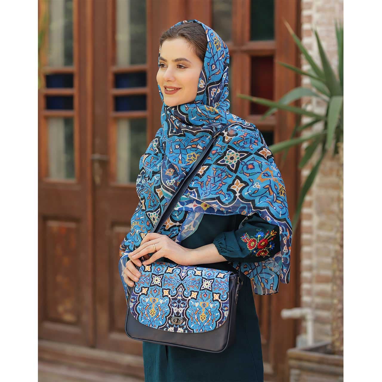 ست کیف و شال زنانه پرستو کد 06 — تصویر ۱۱