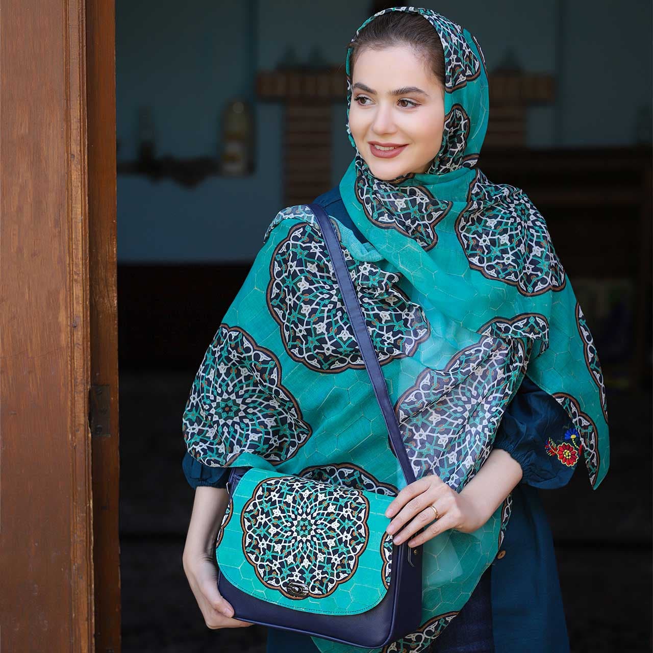 ست کیف و شال زنانه پرستو کد 02