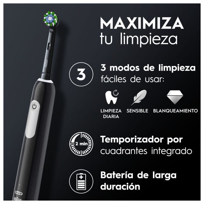 مسواک برقی اورال بی سری پرو وان OralB PRO One دارای سه عد سری یدک پرو کراس اکشن — تصویر ۱۱