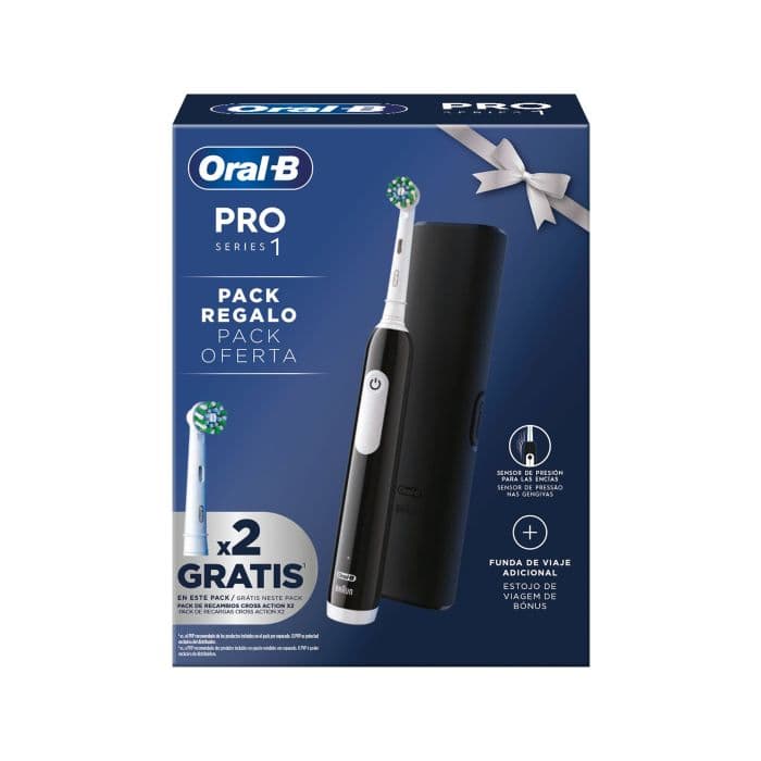 مسواک برقی اورال بی سری پرو وان OralB PRO One دارای سه عد سری یدک پرو کراس اکشن — تصویر ۹