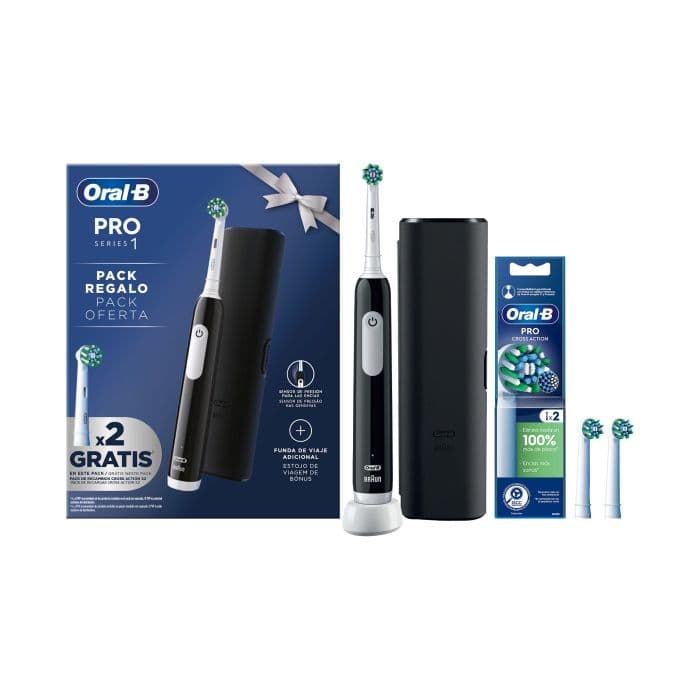 مسواک برقی اورال بی سری پرو وان OralB PRO One دارای سه عد سری یدک پرو کراس اکشن