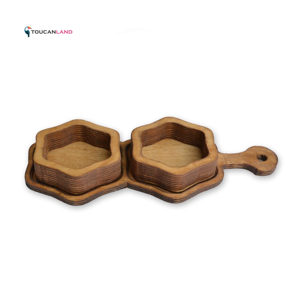 اردوخوری راکتی 2 خانه چوبی پلی وود در 4 طرح — تصویر ۵