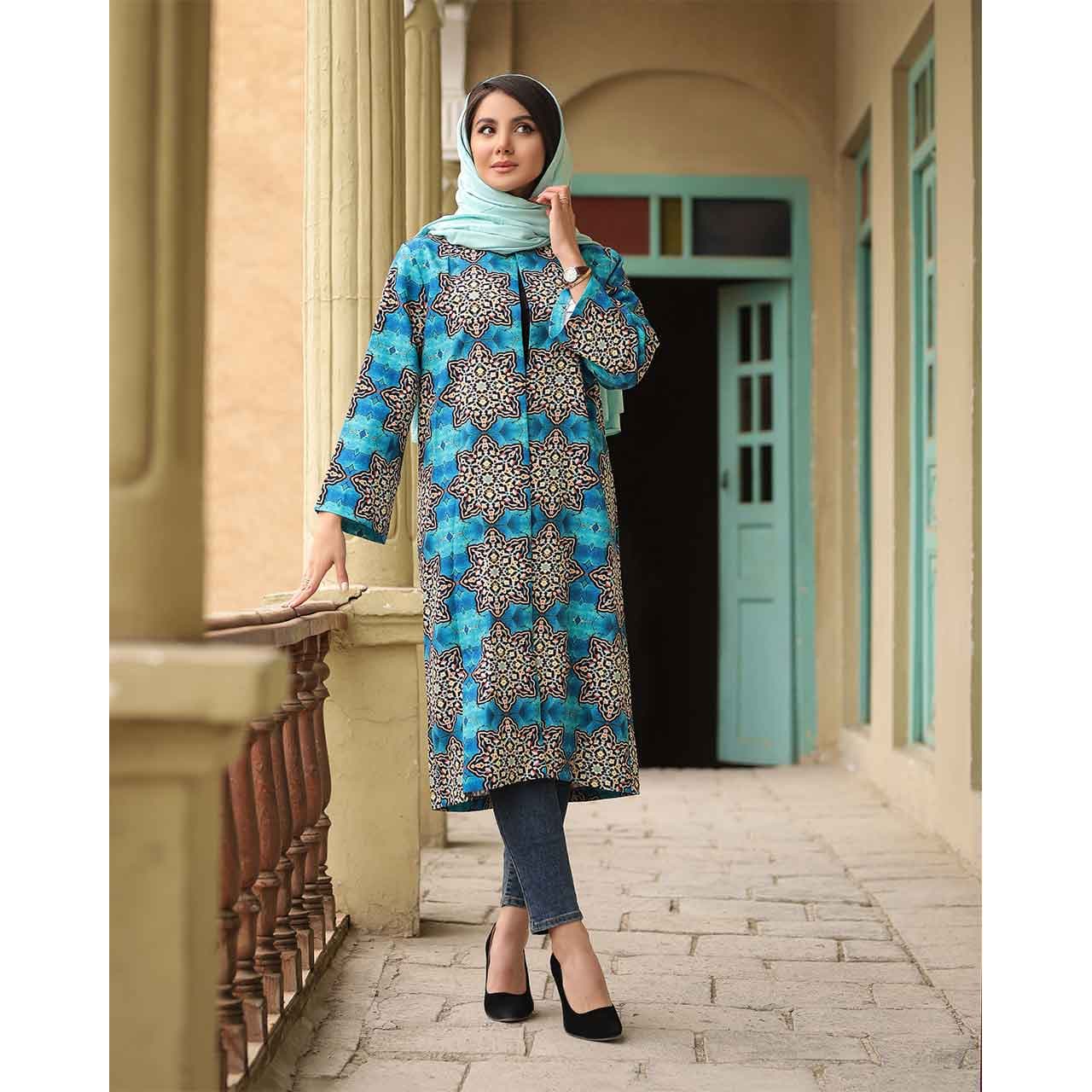 مانتو زنانه پارسی کاشی مخبرالدوله — تصویر ۶