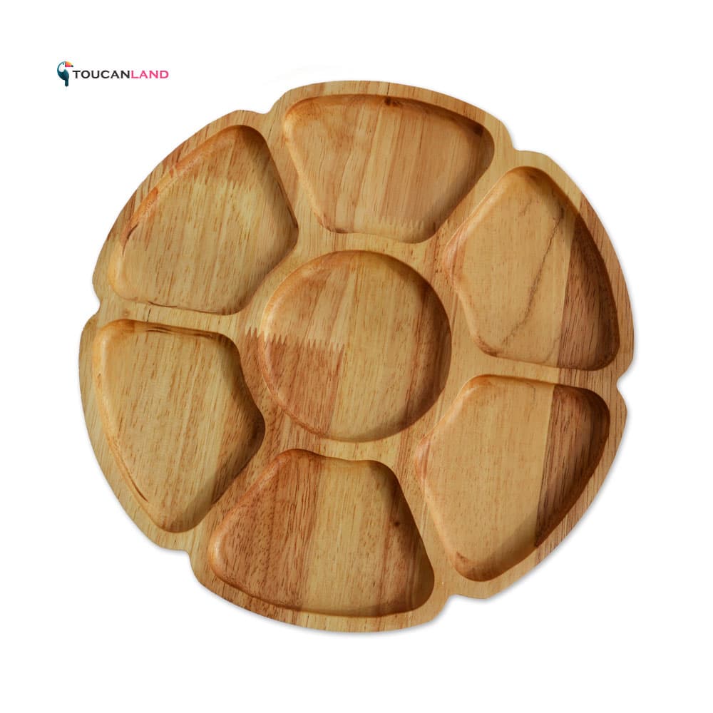 سینی اردوخوری 7 خانه چوبی رابر — تصویر ۵
