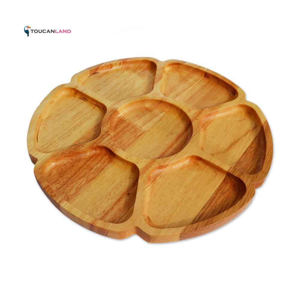 سینی اردوخوری 7 خانه چوبی رابر — تصویر ۴