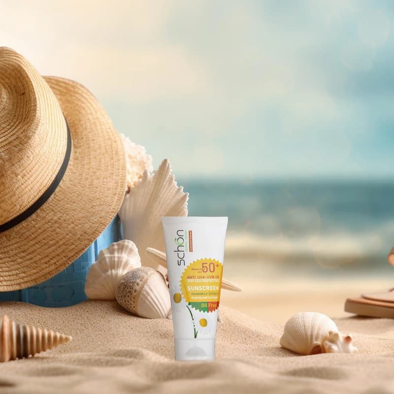 کرم ضدآفتاب رنگی فاقد چربی شون +SPF50 — تصویر ۳