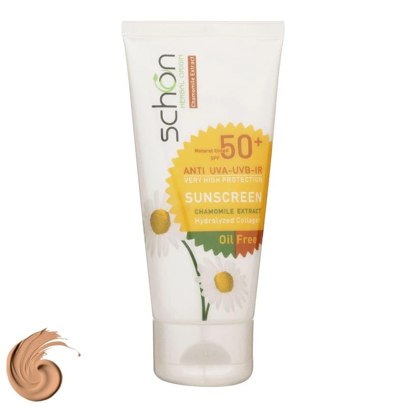 کرم ضدآفتاب رنگی فاقد چربی شون +SPF50