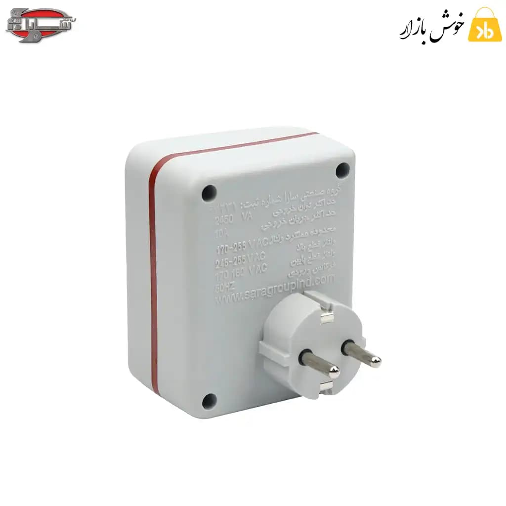 محافظ ولتاژ سارا مدل P156S مناسب برای یخچال — تصویر ۷