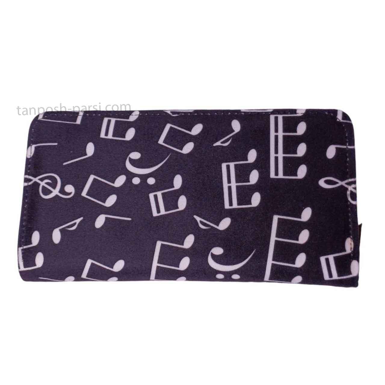 کیف پول زنانه مدل دو لبه کد 07