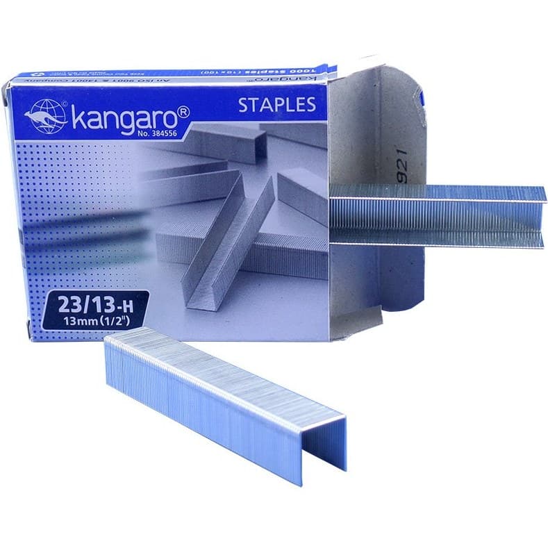 سوزن منگنه کانگرو Kangaro 384556 سایز 23/13 بسته 1000 عددی