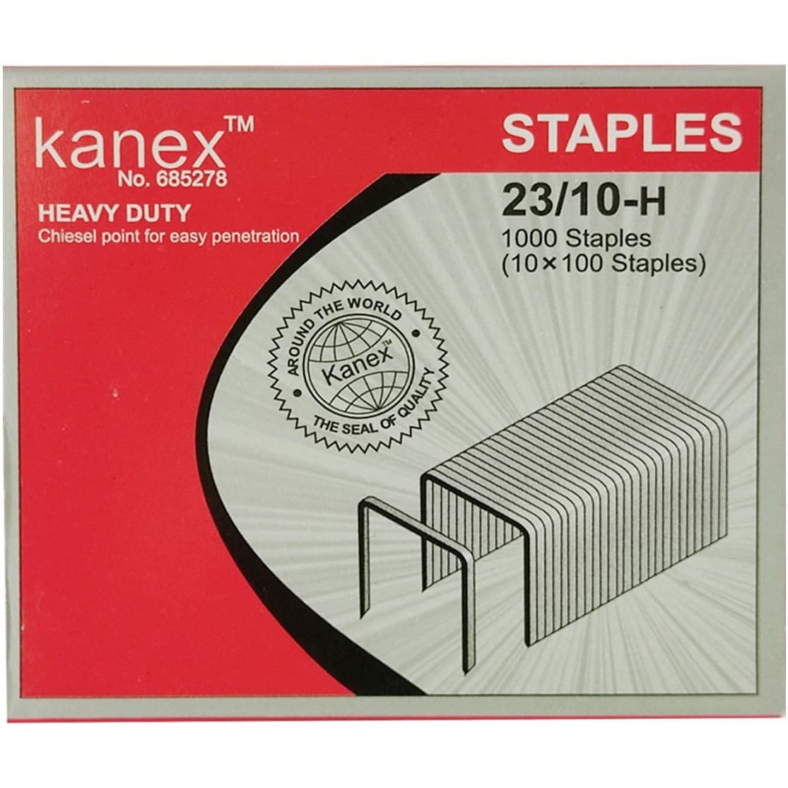 سوزن منگنه کانکس Kanex 685278 سایز 23/10 بسته 1000 عددی