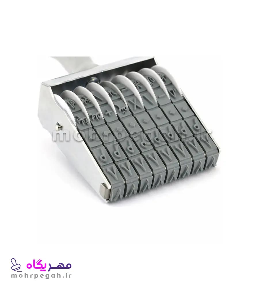 مهر شماره زن 8 رقم با ارتفاع اعداد 11 میلی متر Shiny N-08 — تصویر ۹
