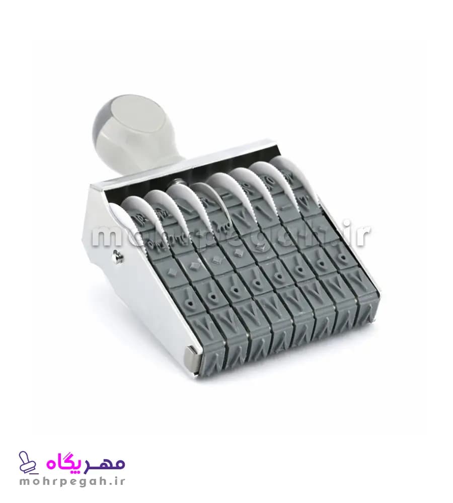 مهر شماره زن 8 رقم با ارتفاع اعداد 11 میلی متر Shiny N-08 — تصویر ۷