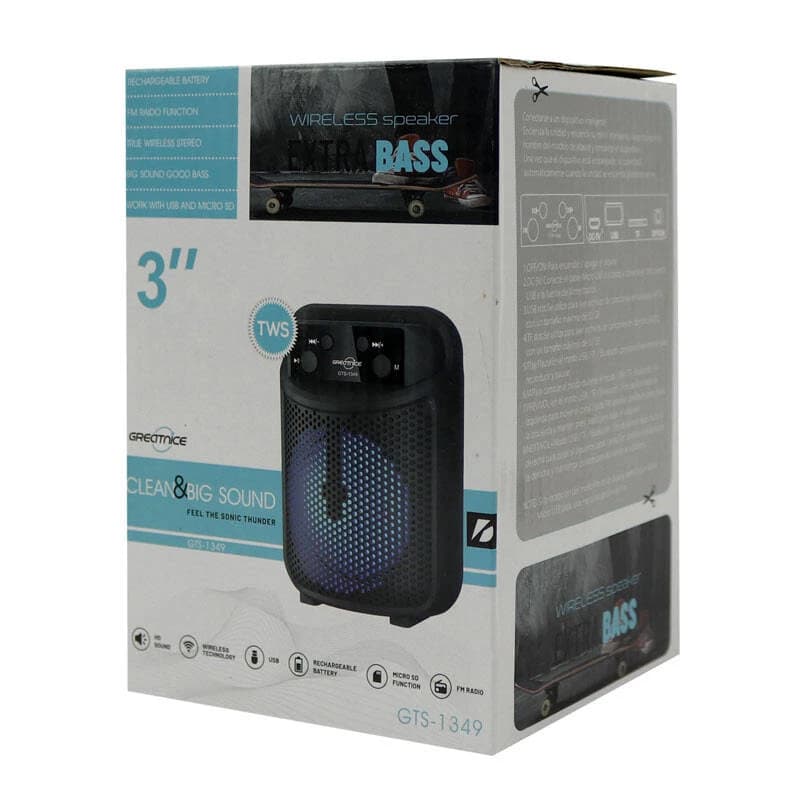 اسپیکر بلوتوثی گریت نایس مدل GTS-1349 — تصویر ۲