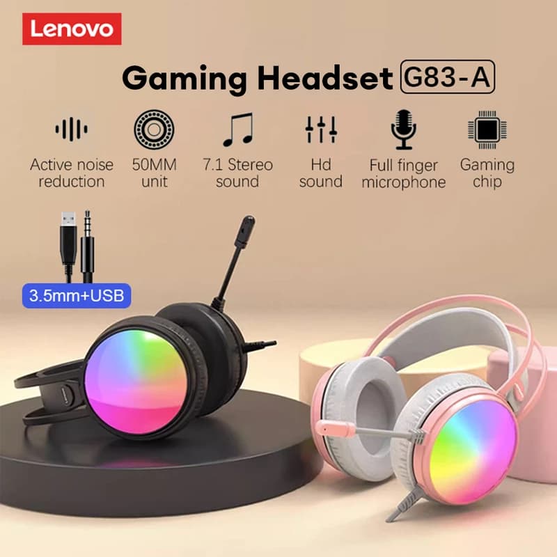 هدفون مخصوص بازی لنوو مدل ThinkPlus G83A — تصویر ۹