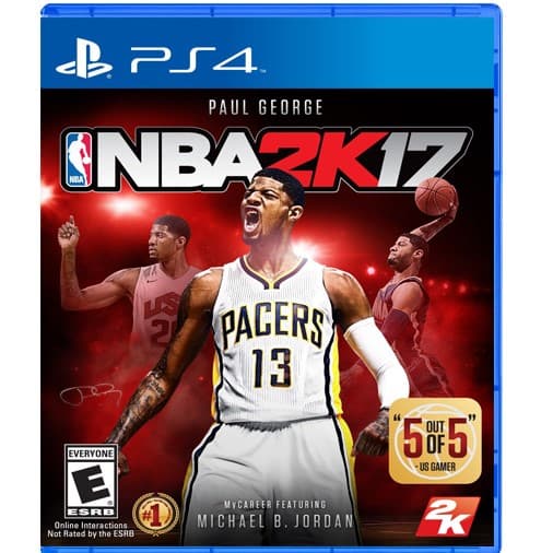 دیسک NBA 2K17 کنسول PS4 کارکرده