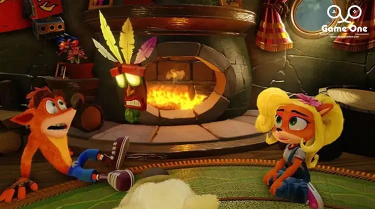 دیسک Crash Bandicoot N. Sane Trilogy کنسول PS4 کارکرده — تصویر ۷