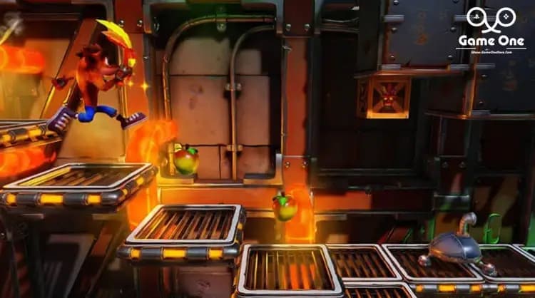 دیسک Crash Bandicoot N. Sane Trilogy کنسول PS4 کارکرده — تصویر ۶