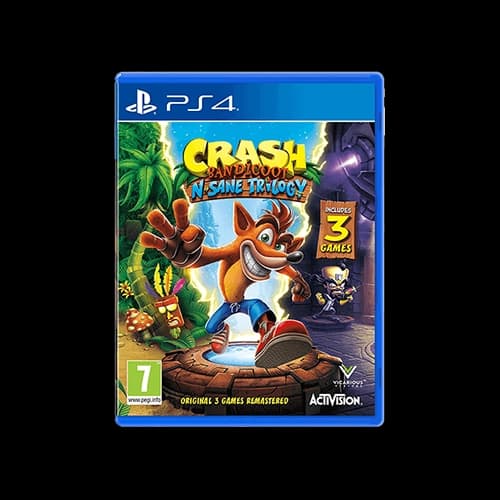 دیسک Crash Bandicoot N. Sane Trilogy کنسول PS4 کارکرده — تصویر ۱۰