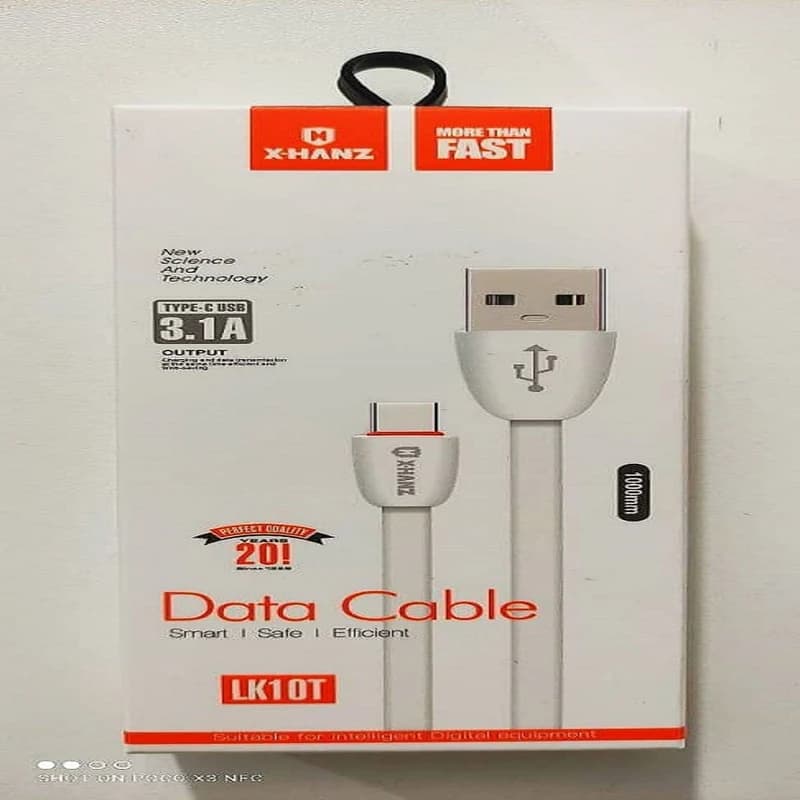 کابل تبدیل USB به microUSB ایکس هانز مدل LK10s طول 1 متر — تصویر ۵