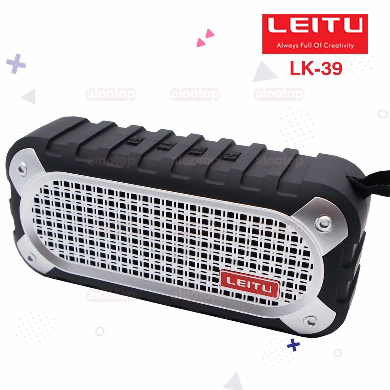 اسپیکر بلوتوثی قابل حمل لیتو مدل LK-39 — تصویر ۱۱