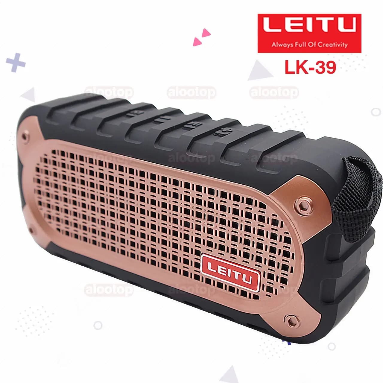 اسپیکر بلوتوثی قابل حمل لیتو مدل LK-39 — تصویر ۵