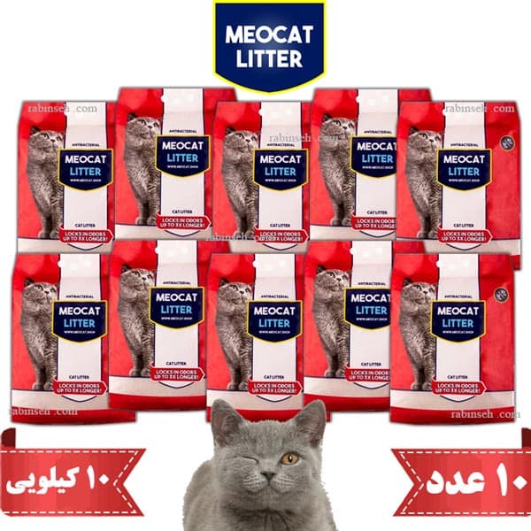 پک 10 عددی خاک گربه میوکت عطری