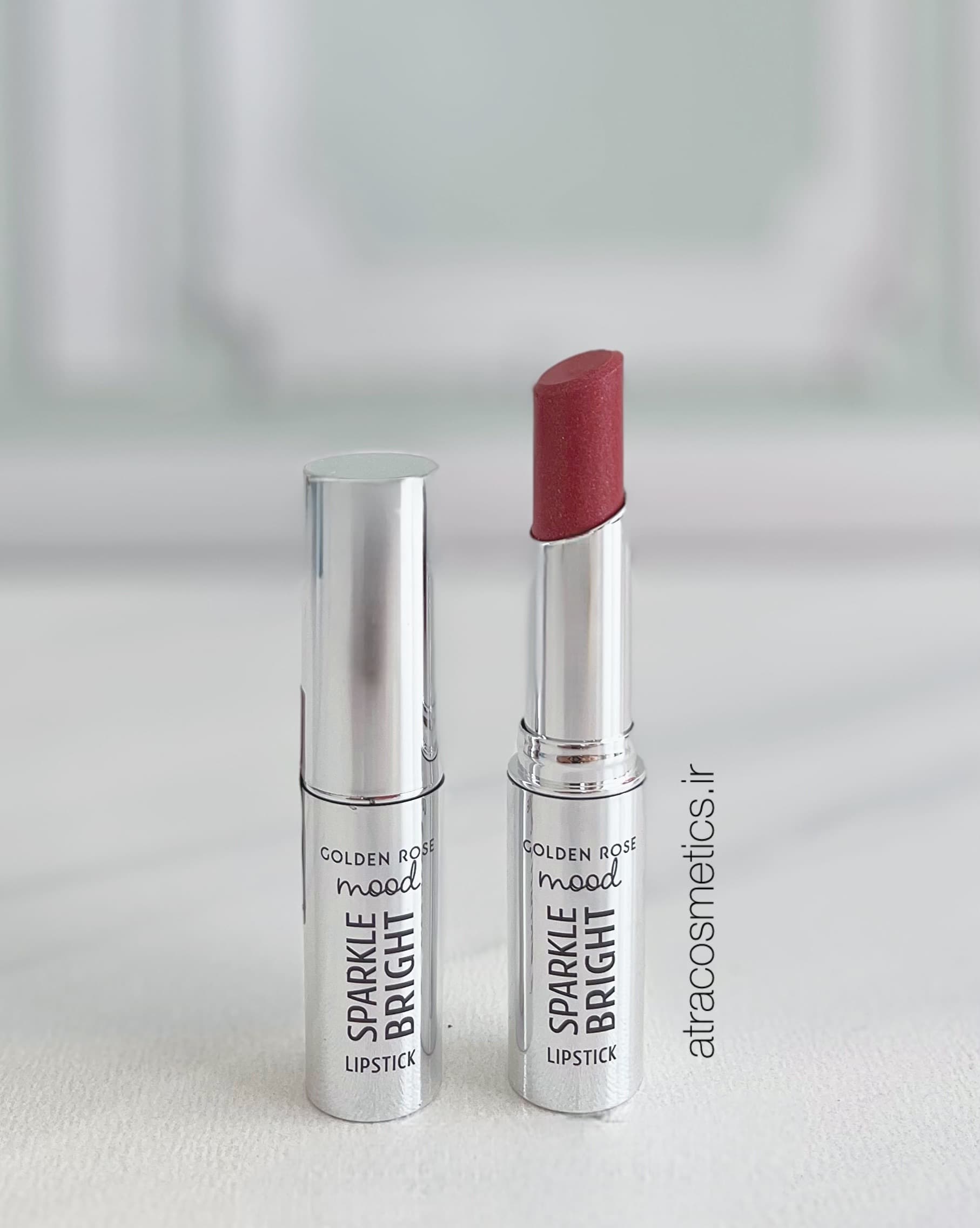 رژ لب اسپارکل برایت گلدن رز | Golden Rose Mood Sparkle Bright Lipstick شماره 151