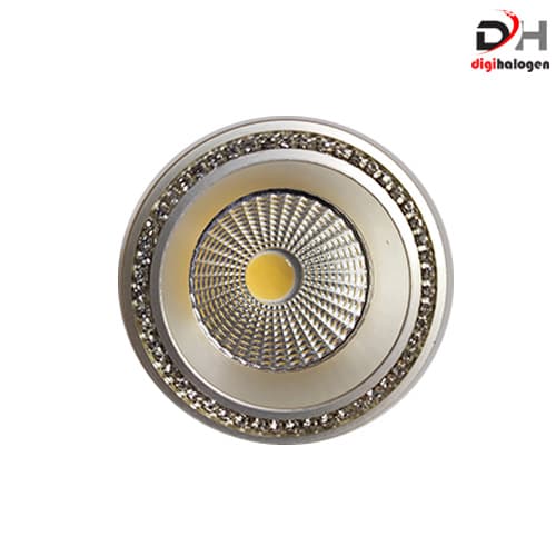 هالوژن پارکتی نگین دار اس اچ لایتینگ مدل nsd202 نقره ای (SH.LIGHTING)