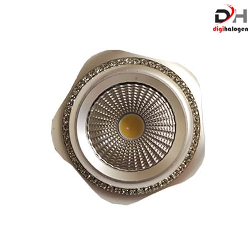 هالوژن پارکتی نگین دار اس اچ لایتینگ مدل ns103 نقره ای (SH.LIGHTING)