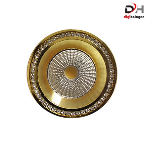 هالوژن پارکتی نگین دار اس اچ لایتینگ مدل ns102 طلایی (SH.LIGHTING) — تصویر ۵