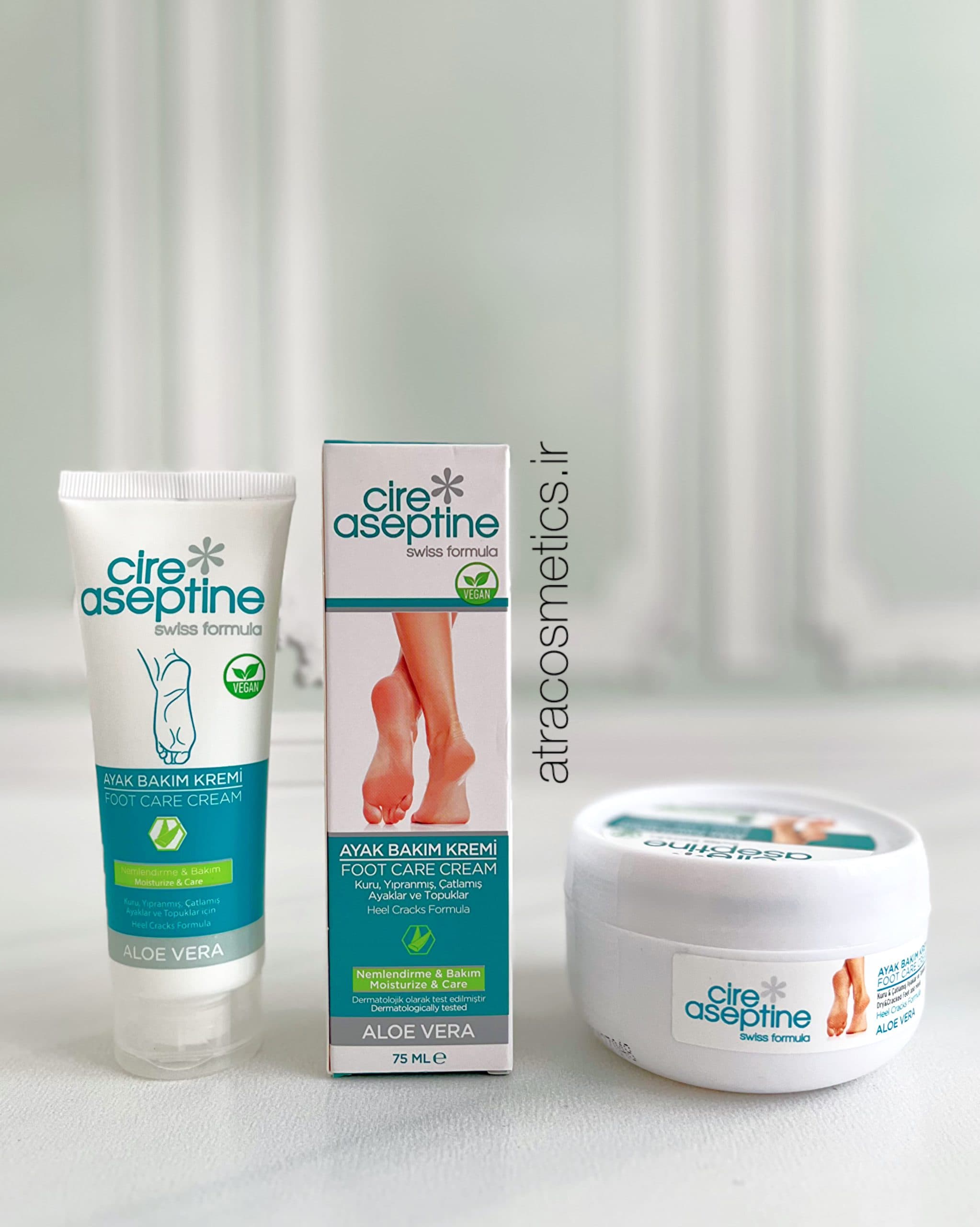 کرم ترک پا سیر آسپتین Cire Aseptine Foot Care Cream