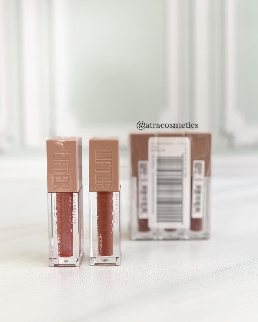 لیفتر گلاس میبلین آبرسانMaybelline Lifter Gloss, Hydrating Lip Gloss with Hyaluronic Acid