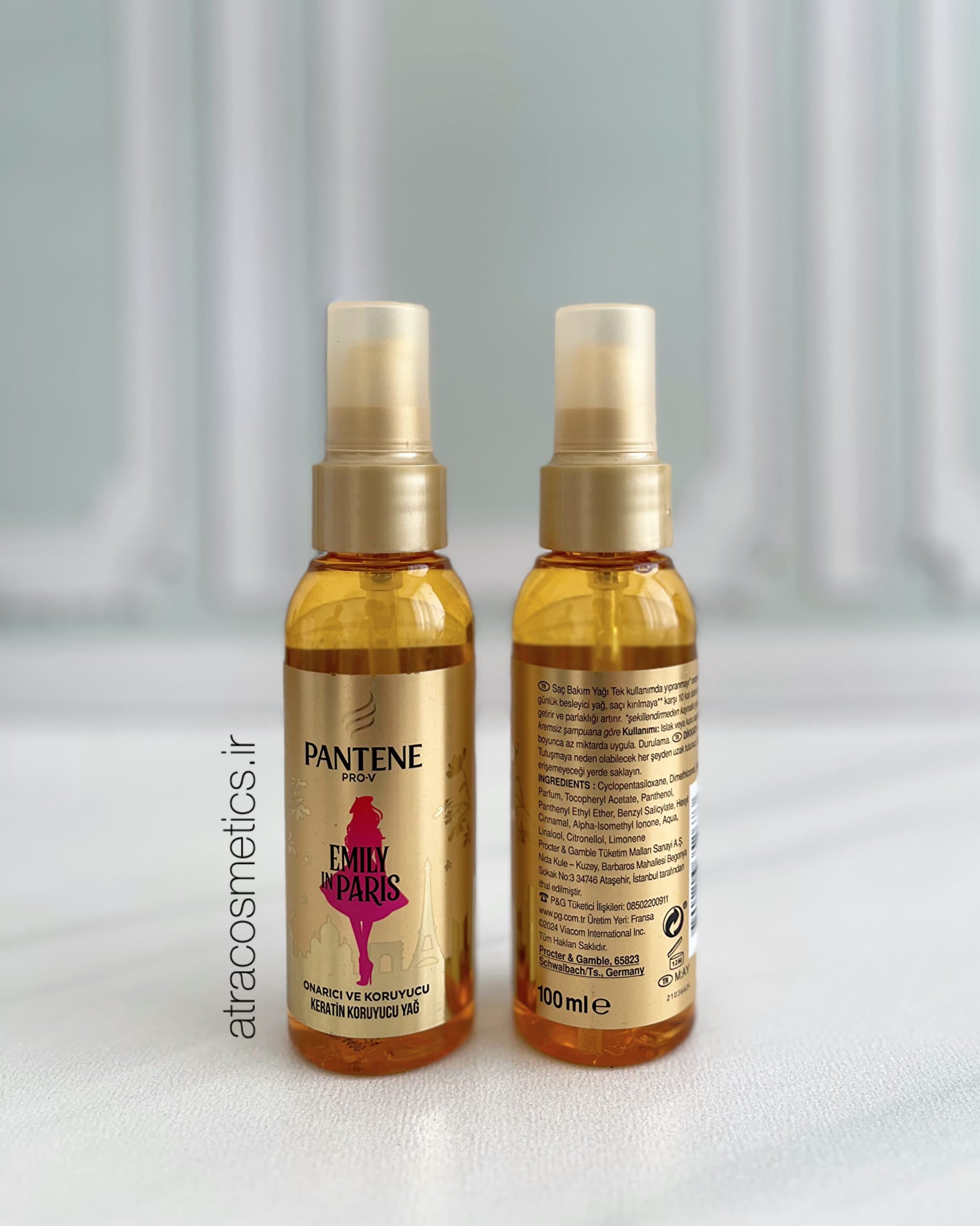 روغن مو پنتن مدل Emily in Parisبا عصاره ی نارگیل (ساخت آلمان)