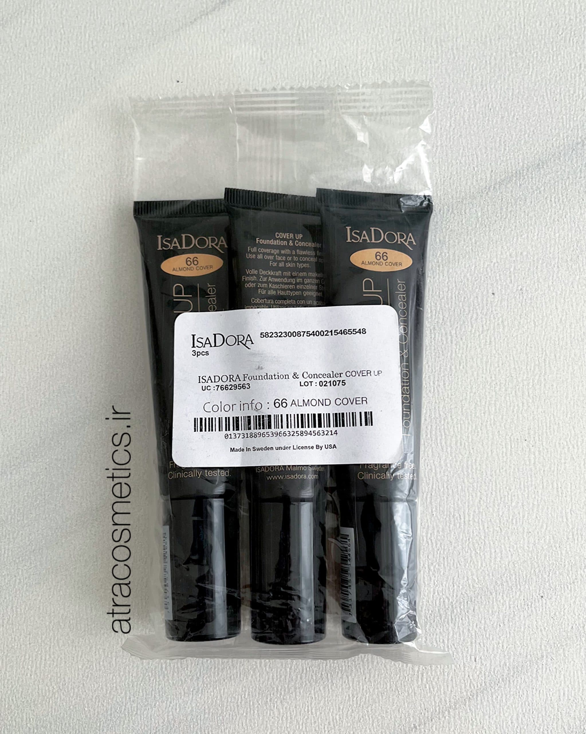 کاور آپ ایزادورا (کرم‌پودر و کانسیلر) IsaDora Cover Up Foundation & Concealer — تصویر ۵