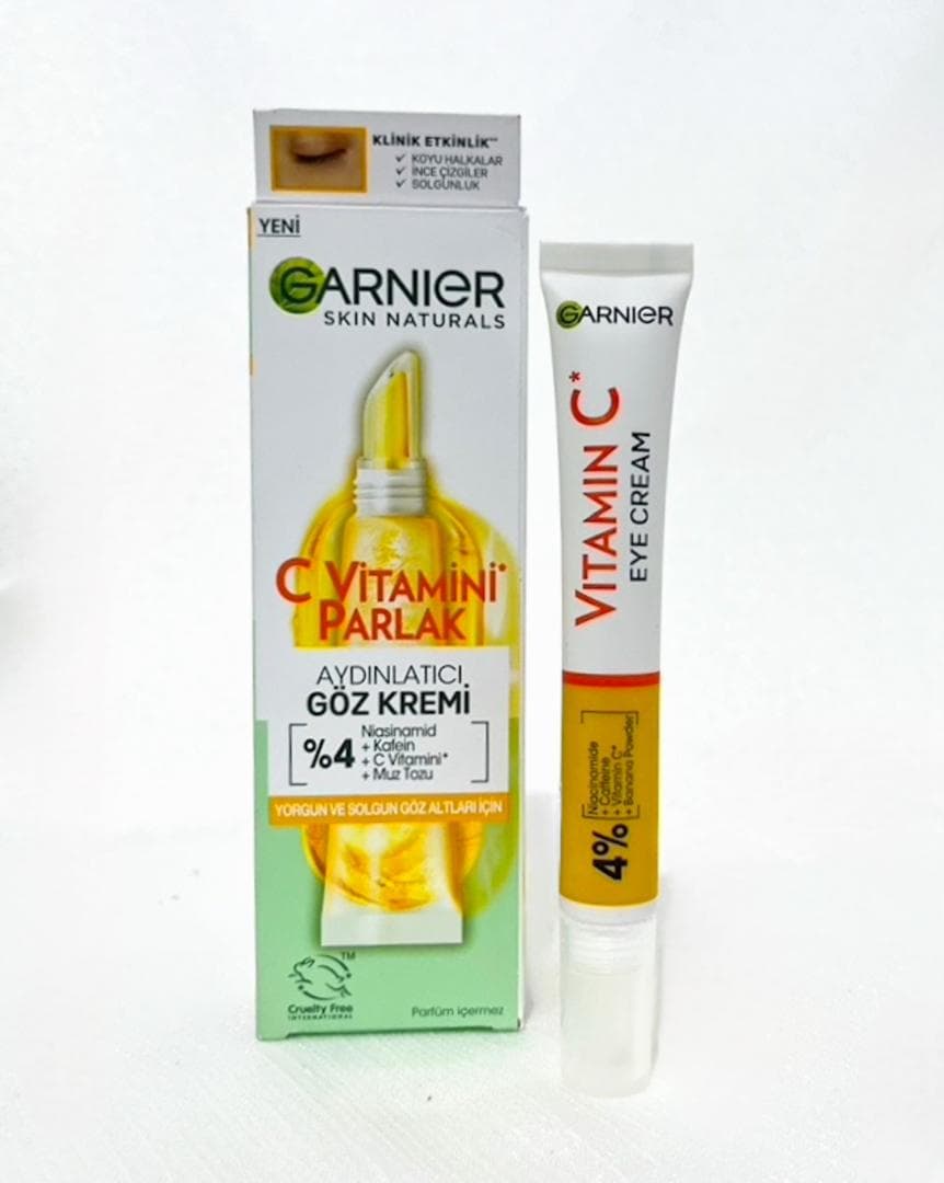 کرم دورچشم گارنیر۴٪ ویتامین (Vitamin C)