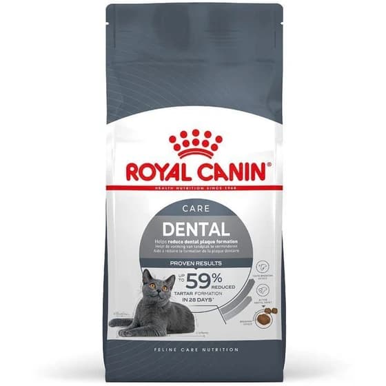 غذای خشک گربه دنتال کر dental care رویال کنین 1/5 کیلوگرمی | Royal Canin dental Care 1/5 kg