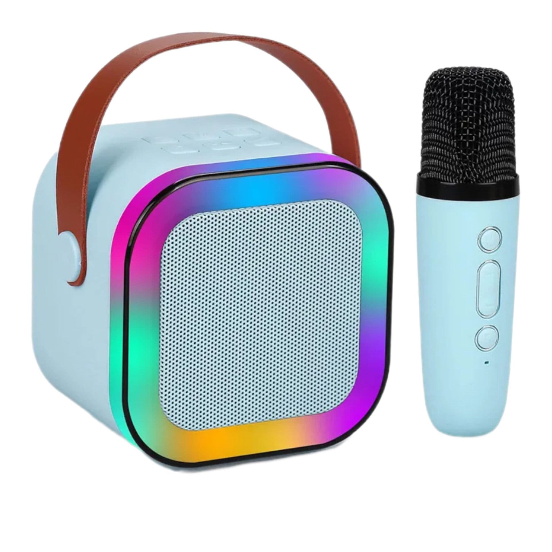 اسپیکر بلوتوثی رم و فلش خور K12 plus + میکروفون تکی — تصویر ۵