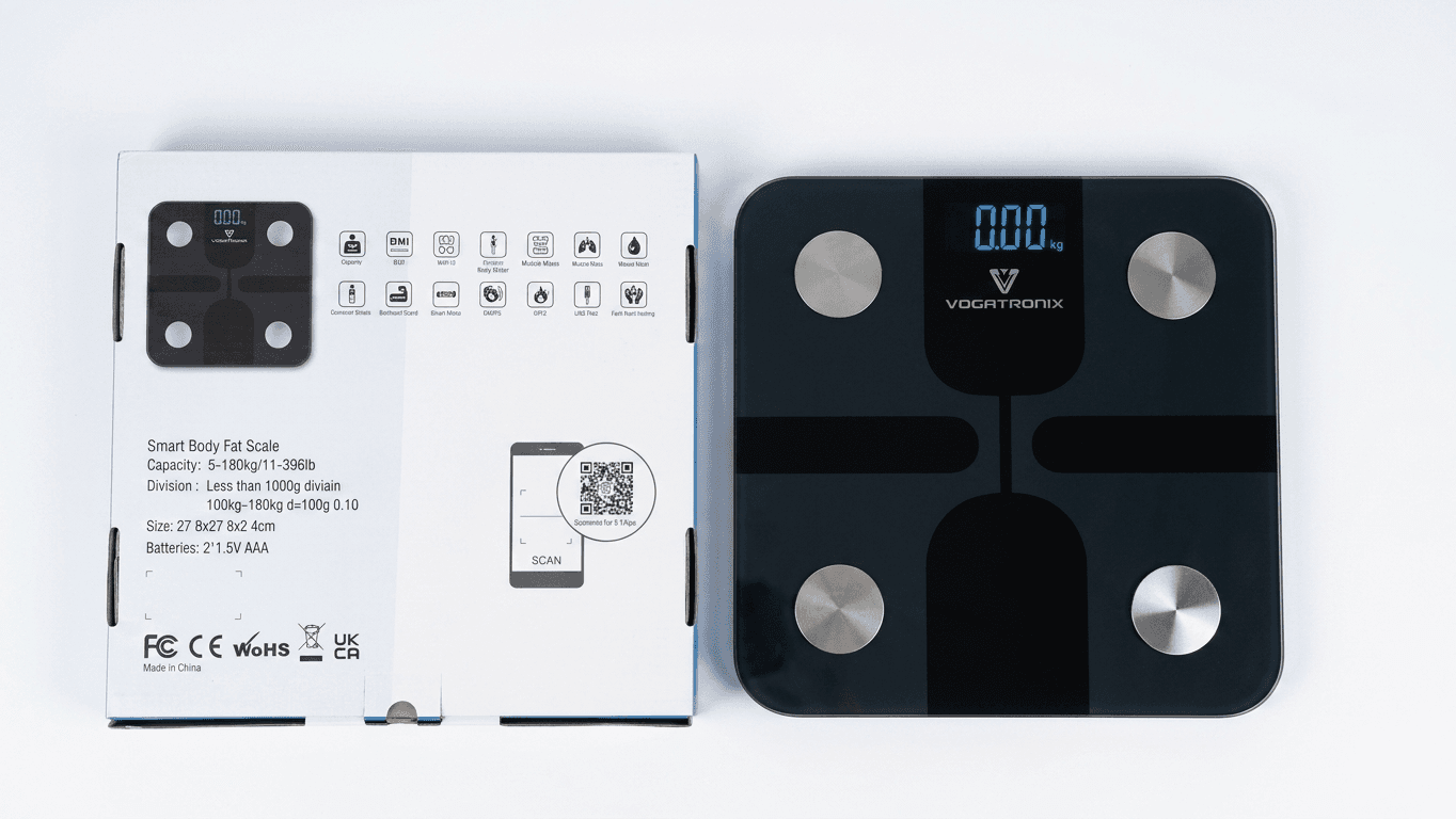 ترازو دیجیتال هوشمند وگاترونیکس VOGATRONIX مدل VE-SBS01
