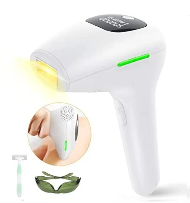 دستگاه لیزر خانگی حذف موی زائد صورت و بدن Hair Removal Device — تصویر ۳