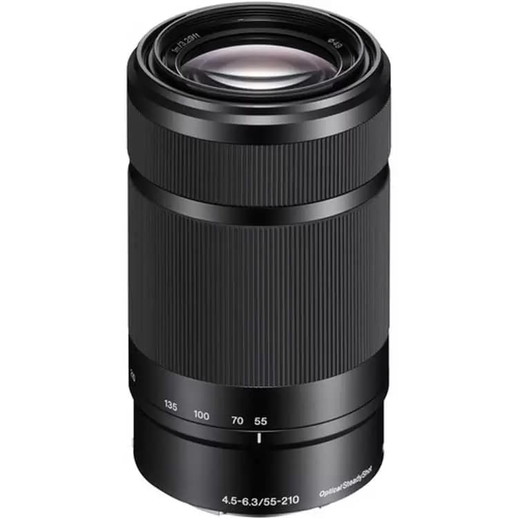 لنزسونی Sony E 55-210mm f/4.5-6.3 OSS — تصویر ۲