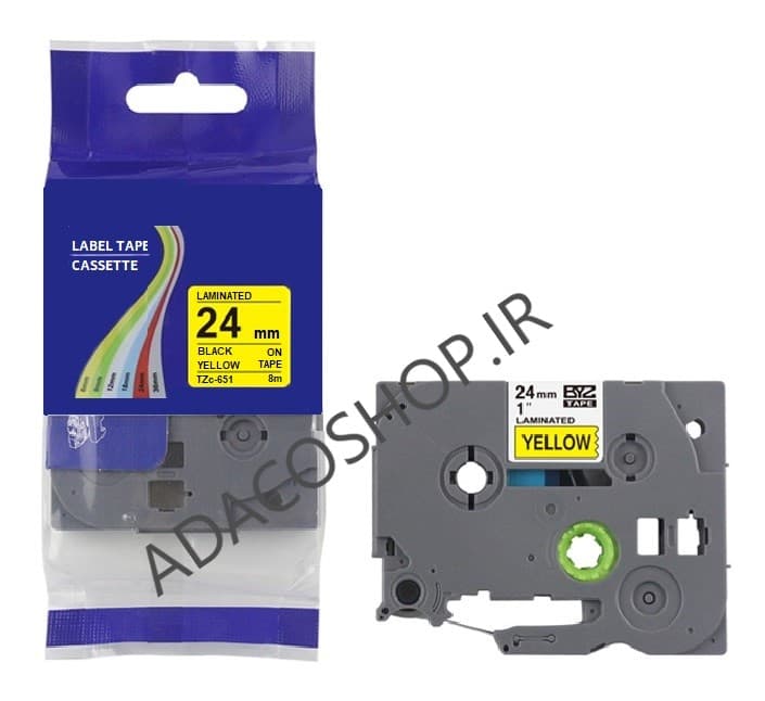 برچسب پرینتر لیبل زن برادر مدل TZE-651