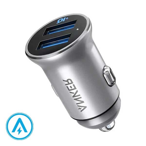 شارژر فندکی ۲ پورت انکر anker a2727 — تصویر ۱۱