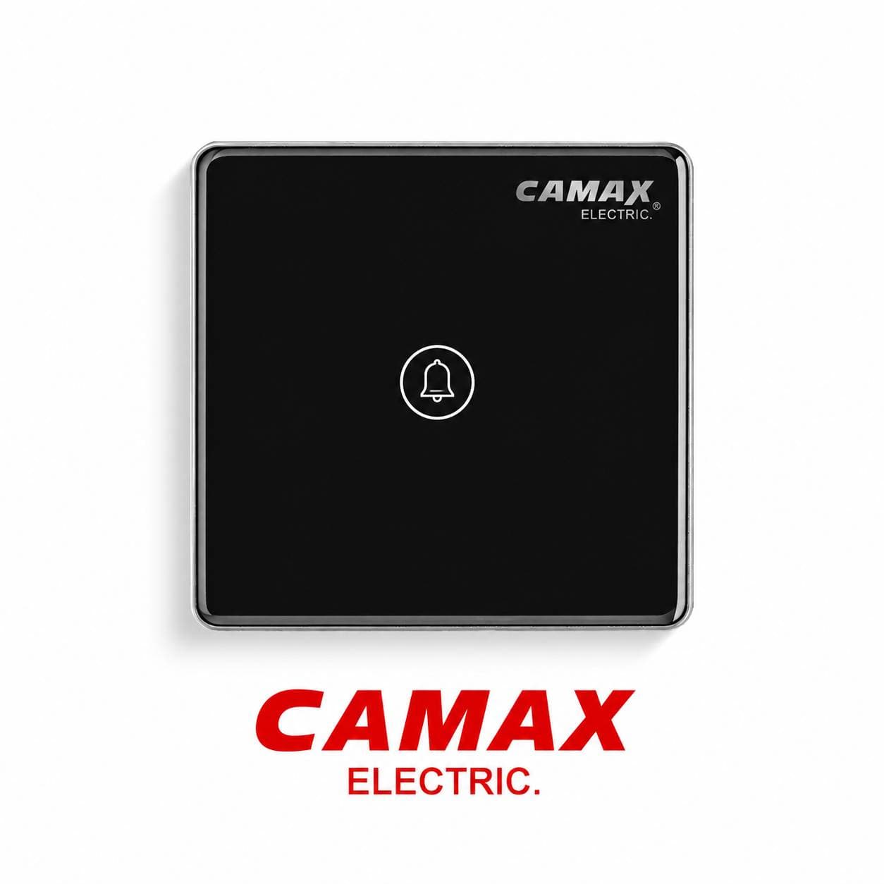 شاسی زنگ لمسی CAMAX | شاسی زنگ شیشه‌ای لمسی توکار