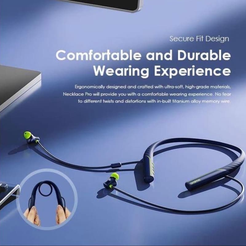 هندزفری گردنی اورایمو مدل Oraimo Necklace Pro ANC — تصویر ۵