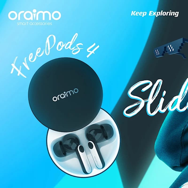 هندزفری بلوتوثی اورایمو مدل FreePods4 — تصویر ۹