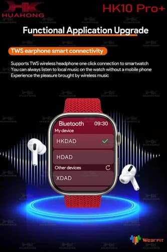 ساعت هوشمند HK10 Pro Plus — تصویر ۳